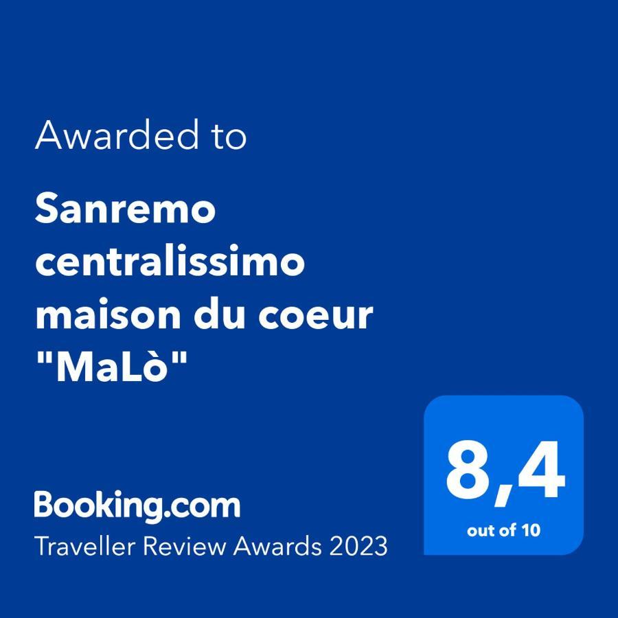 Sanremo Centralissimo Maison Du Coeur "Malo" Διαμέρισμα Εξωτερικό φωτογραφία